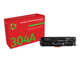 Toner remanufaturado Everyday™ Preto da Xerox compatível com HP 304A (CC530A), Rendimento padrão - xerox