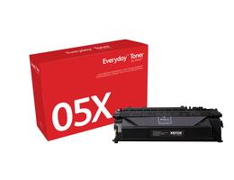 Everyday™ Black Toner by Xerox compatible with HP 05X (CE505X), High Yield - xerox