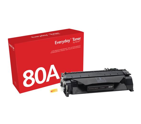 Toner Everyday™Negro di Xerox compatibile con HP 80A (CF280A), Rendimiento estándar