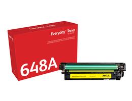 Everyday(TM) Yellow Toner by Xerox compatible with HP 648A (CE262A), Standard Yield - xerox