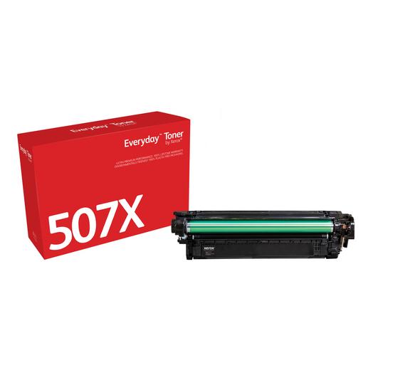 Everyday(TM) Black Toner by Xerox compatible with HP 507X (CE400X), High Yield