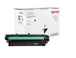 Mustavalko Everyday-värikasetti Xeroxilta, HP CE400X -yhteensopiva, 11000 sivua - xerox