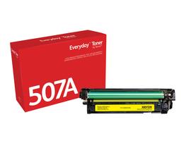Everyday(TM) Yellow Toner by Xerox compatible with HP 507A (CE402A), Standard Yield - xerox