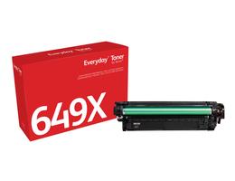 Everyday™ Mustavalko väriaine Xeroxilta, yhteensopiva HP 649X (CE260X), Suuri kapasiteetti - xerox