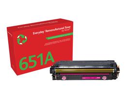 Everyday™ Magenta återtillverkad toner från Xerox kompatibel med HP 651A 650A 307A (CE343A/CE273A/CE743A), Standard antal sidor - xerox