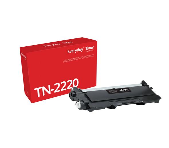 Everyday™ Zwart Toner van Xerox is compatibel met Brother TN2220, Standaard rendement