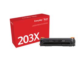 Everyday(TM) Black Toner by Xerox compatible with HP 202X (CF540X/CRG-054HBK), High Yield - xerox