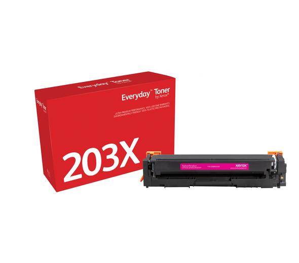 Everyday™ Magenta väriaine Xeroxilta, yhteensopiva HP 203X (CF543X), Suuri kapasiteetti