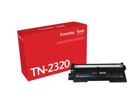 Everyday™ Sort toner fra Xerox, kompatibel med Brother TN2320, Standard avkastning - xerox