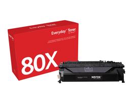 Everyday™ Mustavalko väriaine Xeroxilta, yhteensopiva HP 80X (CF280X), Suuri kapasiteetti - xerox