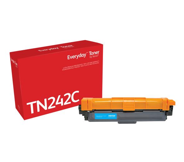 Everyday™ Cyan toner fra Xerox, kompatibel med Brother TN242C, Standard avkastning
