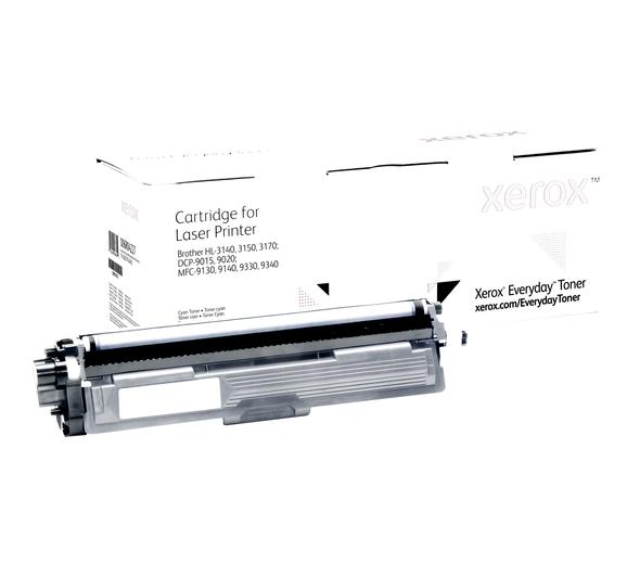 Everyday(TM) Cyan Toner by Xerox compatible with Brother TN-225C/ TN-245C, High Yield