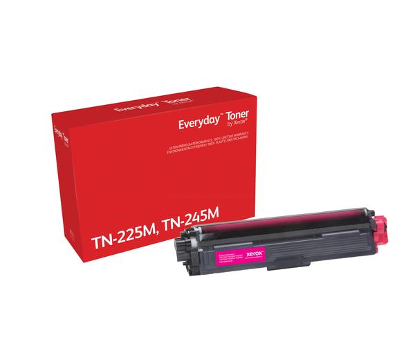 Everyday(TM) Magenta Toner by Xerox compatible with Brother TN-225M/ TN-245M, High Yield