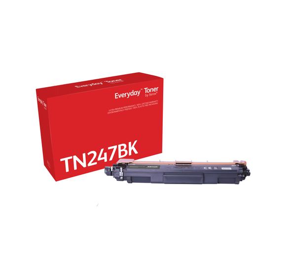 Everyday™ Black Toner by Xerox compatible with Brother TN247BK, High Yield