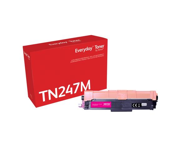 Everyday™ Magenta Toner by Xerox compatible with Brother TN247M, High Yield