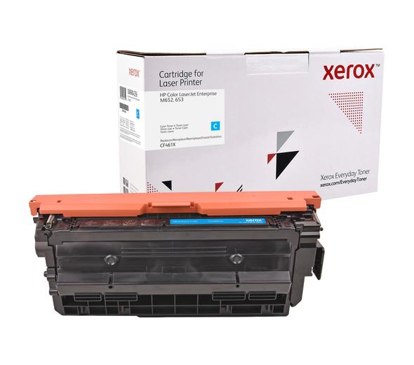 Everyday(TM) Cyan Toner by Xerox compatible with HP 656X (CF461X), High Yield