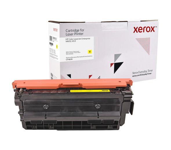 Everyday(TM) Yellow Toner by Xerox compatible with HP 656X (CF462X), High Yield