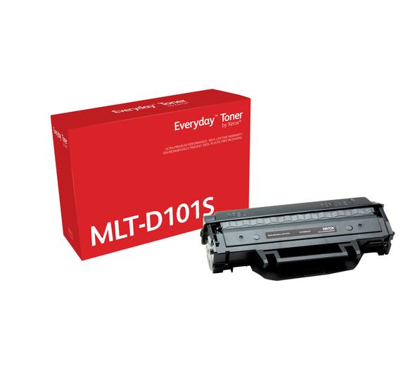 Everyday™ Mustavalko väriaine Xeroxilta, yhteensopiva Samsung MLT-D101S, Vakiokapasiteetti