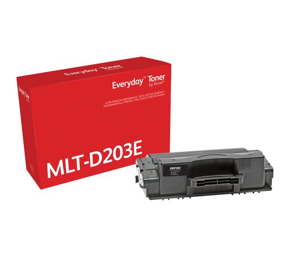 Everyday(TM) Black Toner by Xerox compatible with Samsung MLT-D203E, High Yield