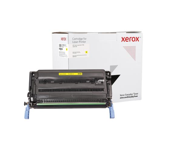 Everyday(TM) Yellow Toner by Xerox compatible with HP 644A (Q6462A), Standard Yield