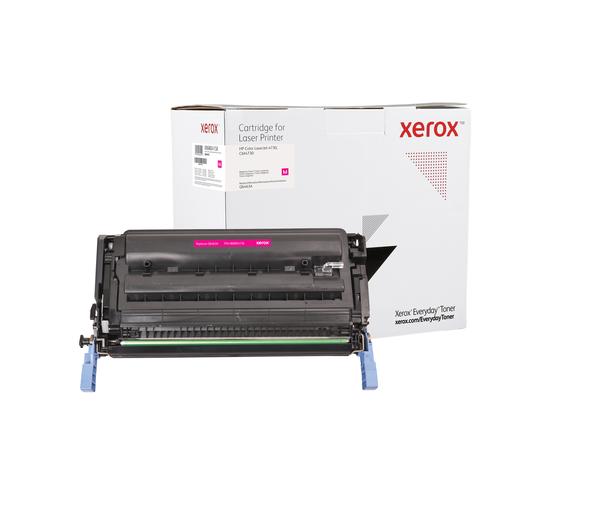 Everyday(TM) Magenta Toner by Xerox compatible with HP 644A (Q6463A), Standard Yield