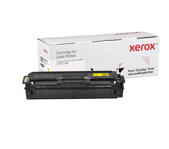 Everyday(TM) Yellow Toner by Xerox compatible with Samsung CLT-Y504S, Standard Yield