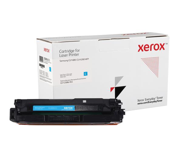 Everyday(TM) Cyan Toner by Xerox compatible with Samsung CLT-C506L, High Yield