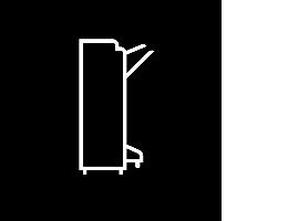 Geïntegreerde afwerkeenheid voor 500 vel (alleen 20 - 55 ppm) - xerox