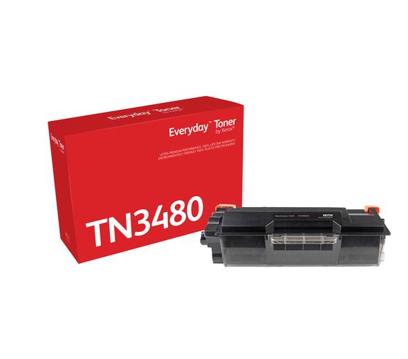 Everyday™ Black Toner by Xerox compatible with Brother TN-3480, Standard Yield