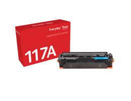 Everyday™ Cyaan Toner van Xerox is compatibel met HP 117A (W2071A), Standaard rendement - xerox