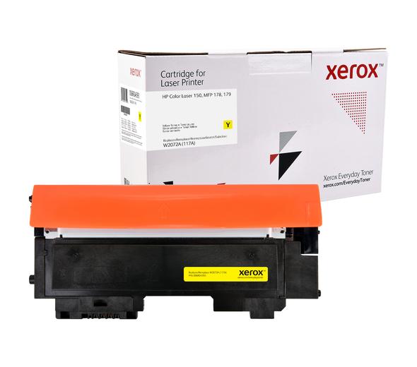 Everyday(TM) Yellow Toner by Xerox compatible with HP 117A (W2072A), Standard Yield