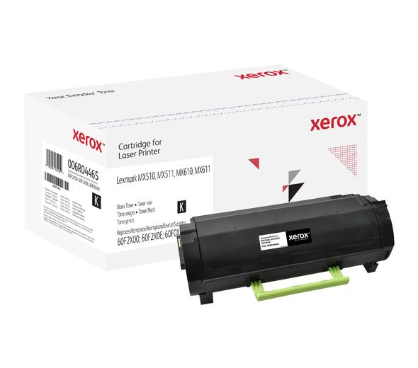 Everyday(TM) Black Toner by Xerox compatible with Lexmark 60F2X00; 60F2X0E; 60F0XA0, High Yield