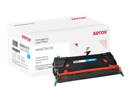 Everyday Cyan Stort antal utskrifter Toner, Lexmark C746A2CG; C746A1CG motsvarande produkt från Xerox - xerox