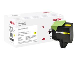 Everyday(TM) Yellow Toner by Xerox compatible with Lexmark 80C2HY0; 80C2HYE; 80C0H40, High Yield - xerox