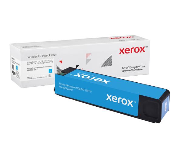 Everyday(TM) Cyan Toner by Xerox compatible with HP 991X (M0J90AE), High Yield