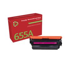Everyday™ Magenta uudelleenvalmistettu väriaine Xeroxilta, yhteensopiva HP 655A (CF453A), Vakiokapasiteetti - xerox