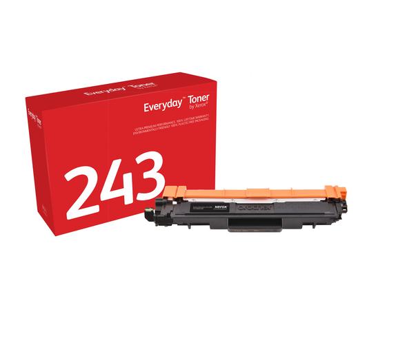 Everyday(TM) Black Toner by Xerox compatible with Brother TN-243BK, High Yield