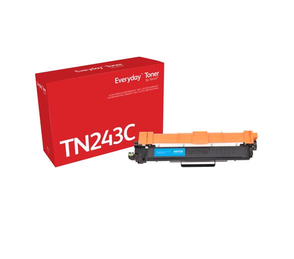 Everyday(TM) Cyan Toner by Xerox compatible with Brother TN-243C, Standard Yield