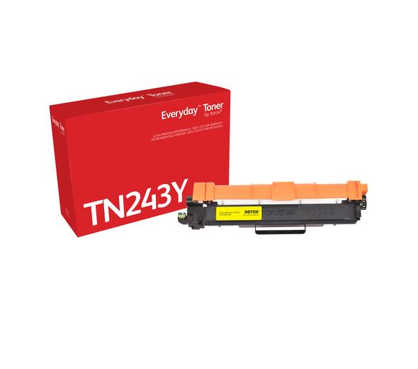Everyday(TM) Yellow Toner by Xerox compatible with Brother TN-243Y, Standard Yield