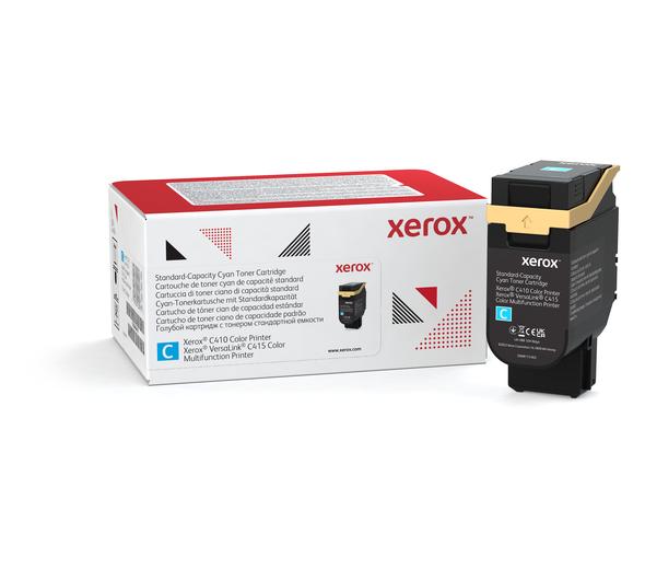 Cartouche de toner cyan capacité standard Xerox C410 / VersaLink C415 (2 000 pages)