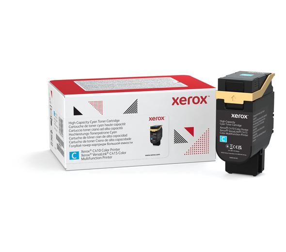 Cartouche de toner cyan grande capacité Xerox C410 / VersaLink C415 (7 000 pages)