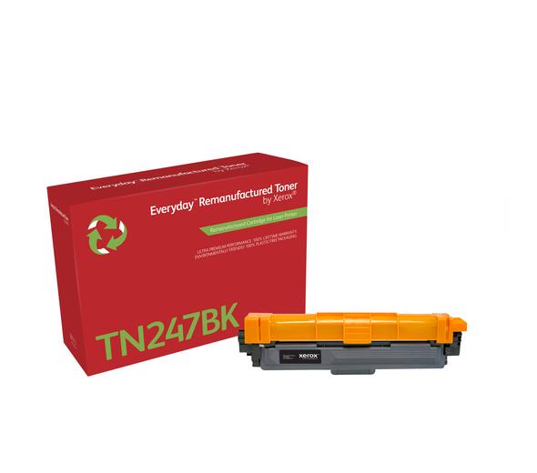 Everyday™ Zwart Remanufactured Toner van Xerox voor Brother TN247BK, Hoog rendement