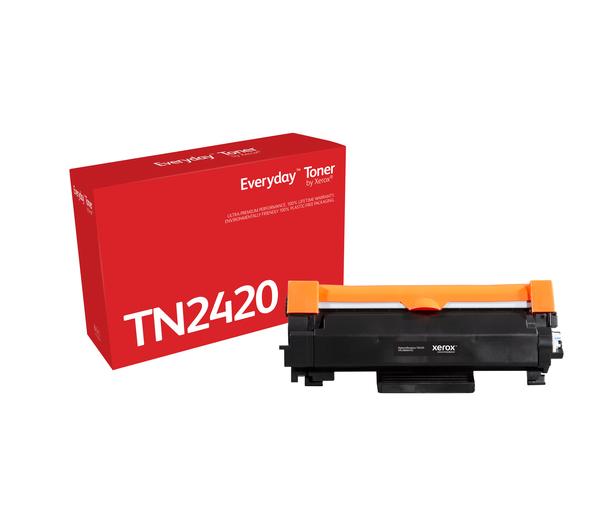 Toner Everyday™ Brother Noir de Xerox compatible avec Brother TN2420, Grande capacité