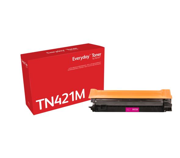 Everyday™ Magenta Toner by Xerox compatible with Brother TN-421M, Standard Yield