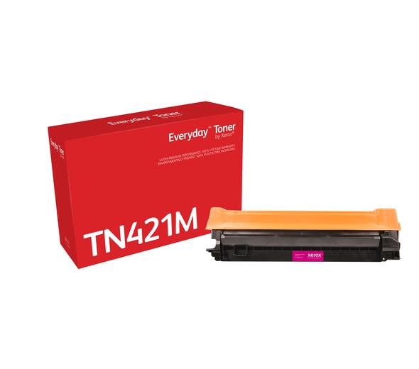 Everyday(TM) Magenta Toner by Xerox compatible with Brother TN-421M, Standard Yield