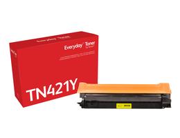 Everyday(TM) Yellow Toner by Xerox compatible with Brother TN-421Y, Standard Yield - xerox