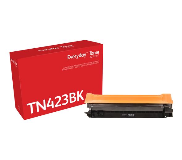 Everyday™ Black Toner by Xerox compatible with Brother TN-423BK, High Yield