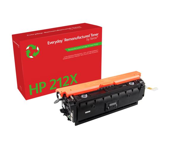 Everyday™ Zwart Toner van Xerox is compatibel met HP 212X (W2120X), Hoog rendement
