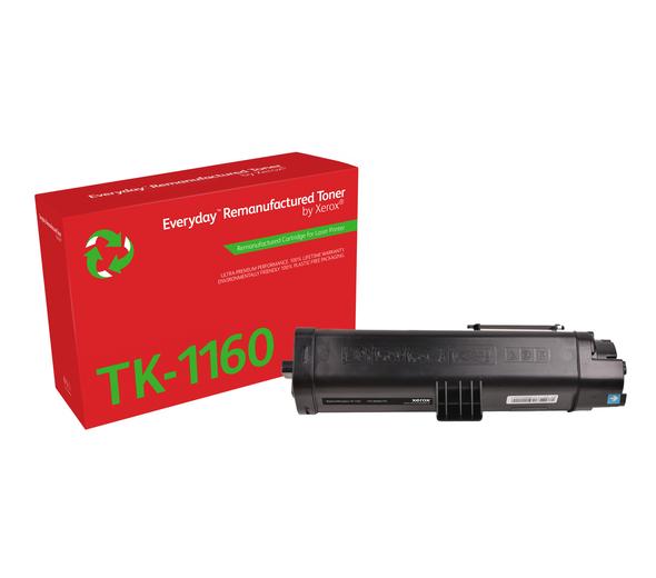 Everyday™ Zwart Remanufactured Toner van Xerox voor Kyocera TK-1160, Standaard rendement