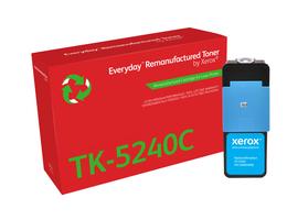Everyday™ Cyan Remanufactured Toner by Xerox compatible with Kyocera TK-5240C, Standard Yield - xerox